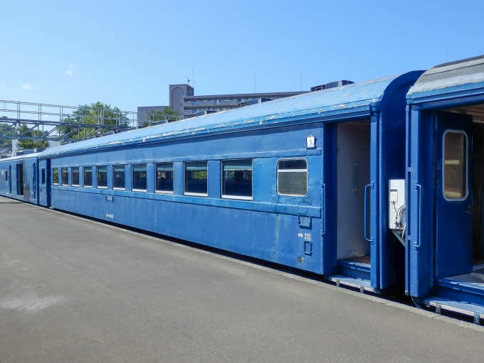 国鉄スハ43系客車 スハフ44 1 手宮駅 鉄道フォト・写真 by さんたか 