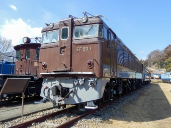 JR東日本 国鉄EF63形電気機関車 EF63 1 鉄道フォト・写真 by さんたかさん 横川駅 (群馬県)：2013年03月02日12時ごろ