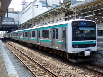 JR東日本E501系電車 鉄道フォト・写真 by さんたかさん 水戸駅 (JR)：2015年05月17日14時ごろ