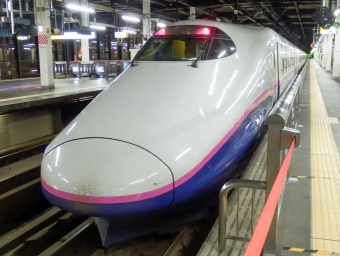 JR東日本 E2系新幹線電車 やまびこ(新幹線) 鉄道フォト・写真 by さんたかさん 盛岡駅 (JR)：2015年08月24日19時ごろ