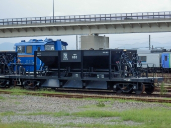 JR北海道 国鉄ホキ800形貨車 ホキ883 鉄道フォト・写真 by さんたかさん 函館駅：2015年08月26日17時ごろ