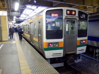 JR東日本 クハ210形 クハ210-3009 鉄道フォト・写真 by さんたかさん 上野駅 (JR)：2014年02月13日06時ごろ