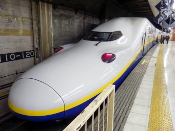JR東日本 E4系新幹線電車 鉄道フォト・写真 by さんたかさん 上野駅 (JR)：2014年02月13日08時ごろ
