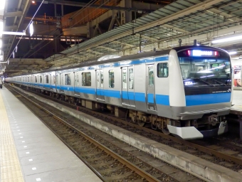JR東日本E233系電車 鉄道フォト・写真 by さんたかさん 上野駅 (JR)：2014年03月10日19時ごろ
