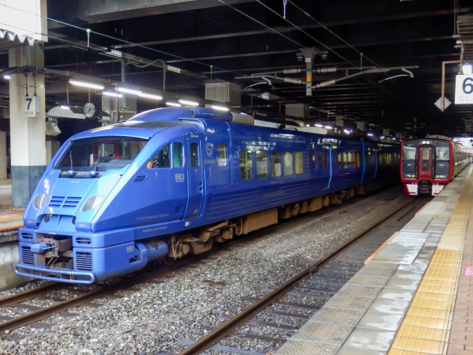 JR九州883系電車 鉄道フォト・写真 by さんたかさん 小倉駅 (福岡県|JR)：2016年08月29日07時ごろ