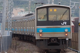 JR西日本 クハ205形 クハ205-36 鉄道フォト・写真 by TAKUTAKUさん 六地蔵駅 (JR)：2019年11月11日15時ごろ