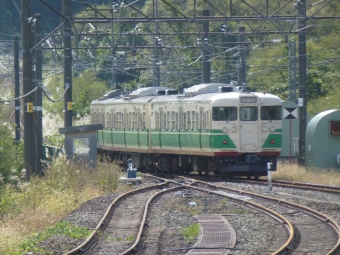 しなの鉄道115系電車 115系 鉄道フォト・写真 by 急行「志賀」さん 妙高高原駅 (しなの鉄道)：2023年10月07日10時ごろ