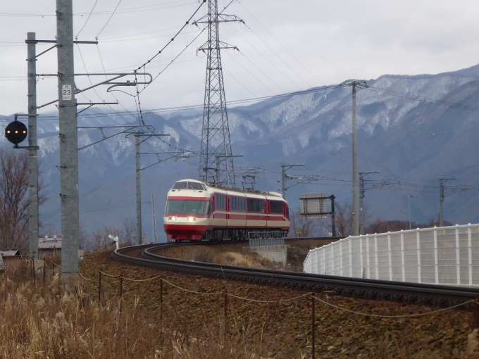 鉄道フォト・写真：長野電鉄1000系電車 長野電鉄1000系 柳原駅 (長野県) 鉄道フォト・写真 by 急行「志賀」さん - 撮影日 2024/02/04 10:28