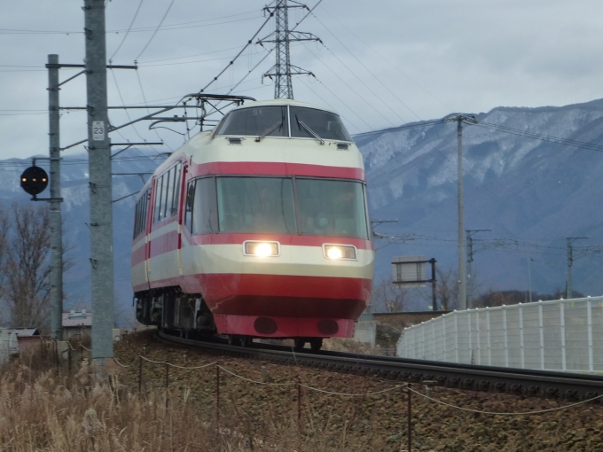 鉄道フォト・写真：長野電鉄1000系電車 長野電鉄1000系 柳原駅 (長野県) 鉄道フォト・写真 by 急行「志賀」さん - 撮影日 2024/02/04 10:28