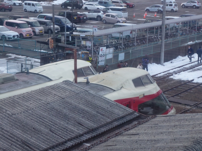 鉄道フォト・写真：長野電鉄1000系電車 長野電鉄1000系 須坂駅 鉄道フォト・写真 by 急行「志賀」さん - 撮影日 2024/02/11 08:46