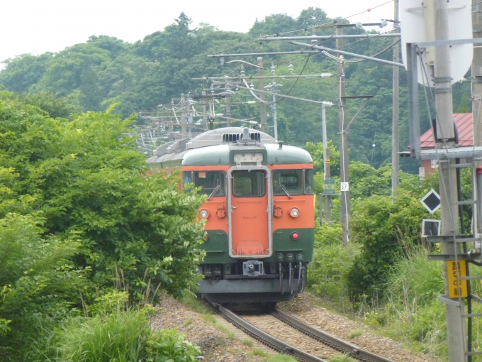 鉄道フォト・写真：しなの鉄道115系電車 115系 古間駅 鉄道フォト・写真 by 急行「志賀」さん - 撮影日 2024/07/06 09:53