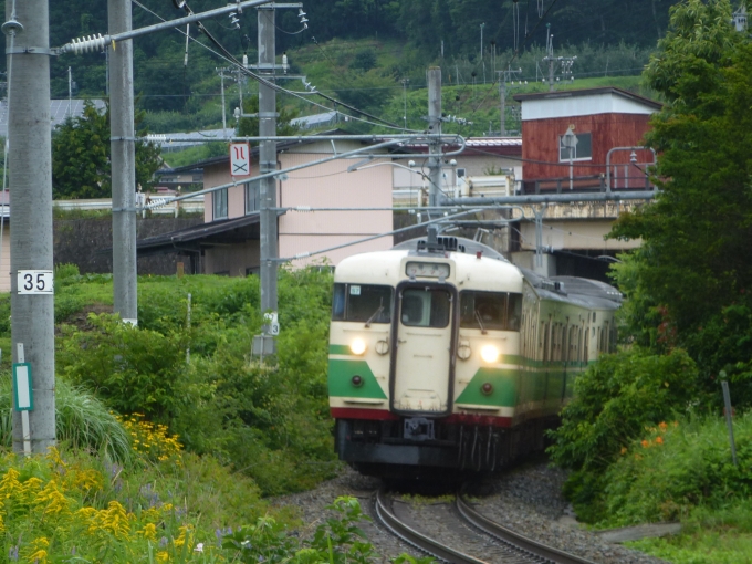 鉄道フォト・写真：しなの鉄道115系電車 115系 牟礼駅 鉄道フォト・写真 by 急行「志賀」さん - 撮影日 2024/07/14 11:07