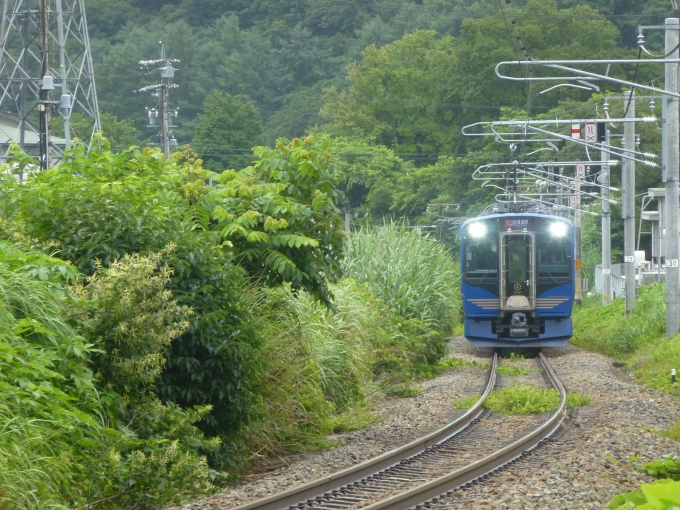 鉄道フォト・写真：しなの鉄道SR1系電車  しなの鉄道ＳＲ1　100番台 牟礼駅 鉄道フォト・写真 by 急行「志賀」さん - 撮影日 2024/07/15 11:12