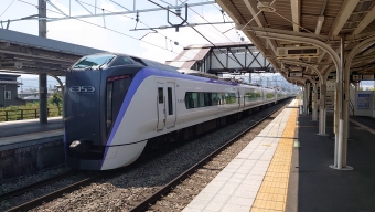 JR東日本E353系電車 鉄道フォト・写真 by river180さん 下諏訪駅：2020年08月21日12時ごろ