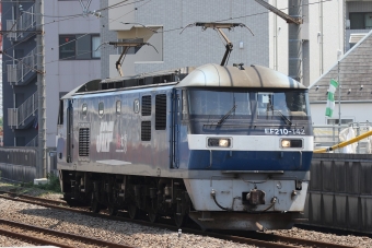 JR貨物 EF210形 EF210-142 鉄道フォト・写真 by とことこトレインさん 八丁畷駅 (JR)：2020年08月12日12時ごろ