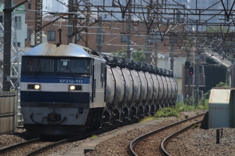 JR貨物 EF210形 EF210-111 鉄道フォト・写真 by とことこトレインさん 八丁畷駅 (JR)：2020年08月12日10時ごろ