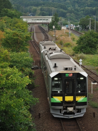 JR北海道 H100形 H100-9 鉄道フォト・写真 by ここはどこ？さん 塩谷駅：2022年09月18日08時ごろ