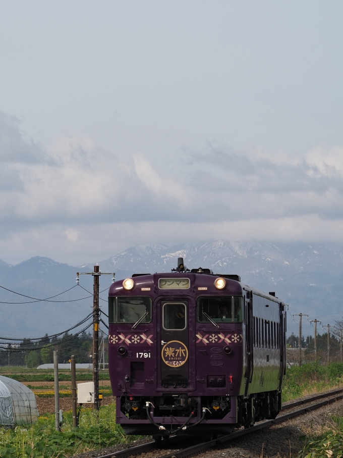 鉄道フォト・写真：JR北海道 国鉄キハ40系気動車 キハ40 1791 東滝川駅 鉄道フォト・写真 by ここはどこ？さん - 撮影日 2024/05/05 07:39