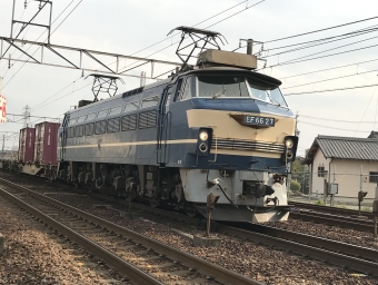 JR貨物 国鉄EF66形電気機関車 EF66 27 鉄道フォト・写真 by tokkioさん 清洲駅：2020年03月19日15時ごろ