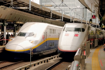 JR東日本 E4系新幹線電車 鉄道フォト・写真 by もりもりさん 東京駅 (JR)：2012年05月20日12時ごろ