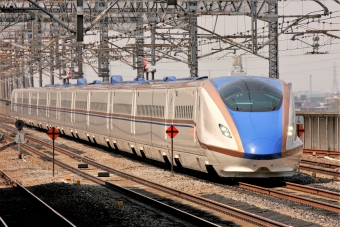 JR東日本 E7・W7系新幹線電車 鉄道フォト・写真 by もりもりさん 熊谷駅 (JR)：2014年04月11日12時ごろ