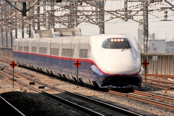 JR東日本 E2系新幹線電車 鉄道フォト・写真 by もりもりさん 熊谷駅 (JR)：2014年04月11日13時ごろ