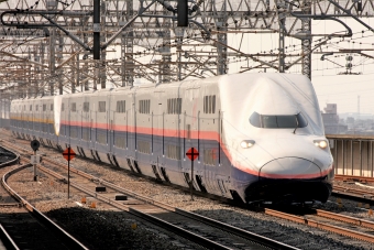 JR東日本 E4系新幹線電車 鉄道フォト・写真 by もりもりさん 熊谷駅 (JR)：2014年04月11日14時ごろ