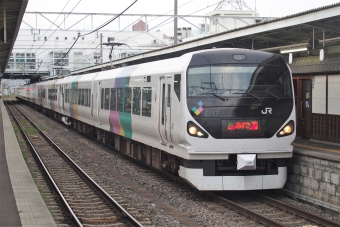 JR東日本E257系電車 鉄道フォト・写真 by もりもりさん 上諏訪駅：2015年09月05日17時ごろ