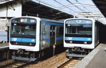 JR東日本209系電車 鉄道フォト・写真 by もりもりさん 石川町駅：1995年11月11日14時ごろ
