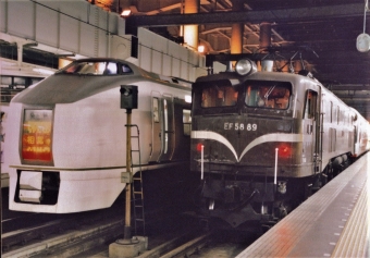 JR東日本 国鉄EF58形電気機関車 鉄道フォト・写真 by もりもりさん 上野駅 (JR)：1996年09月22日19時ごろ