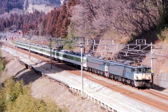 JR東日本 国鉄EF63形電気機関車 鉄道フォト・写真 by もりもりさん 横川駅 (群馬県)：1996年03月02日11時ごろ