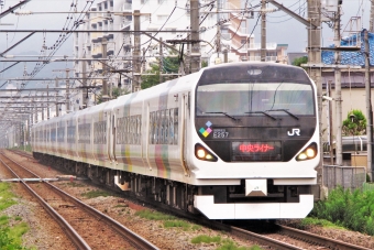 JR東日本E257系電車 中央ライナー(快速) 鉄道フォト・写真 by もりもりさん 西八王子駅：2010年07月13日06時ごろ
