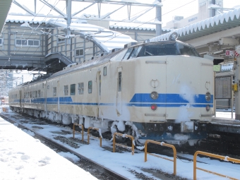 JR西日本 国鉄419系電車 鉄道フォト・写真 by もりもりさん 金沢駅 (JR)：2010年02月04日10時ごろ