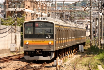 JR東日本 国鉄205系電車 鉄道フォト・写真 by もりもりさん 登戸駅 (JR)：2014年06月14日00時ごろ