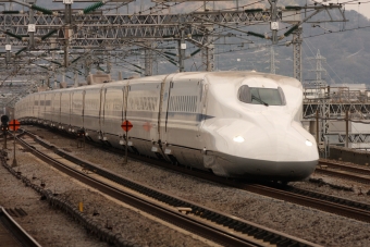 JR東海 N700系新幹線電車 鉄道フォト・写真 by もりもりさん 小田原駅 (JR)：2014年01月07日13時ごろ
