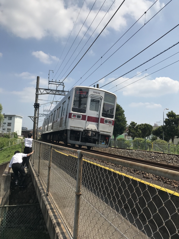 東武鉄道 東武10000系電車 10032 川越市駅 鉄道フォト・写真 by ARU