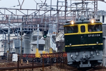 JR西日本 国鉄EF65形電気機関車 EF65-1124 鉄道フォト・写真 by 8000系さん 明石駅：2022年04月23日17時ごろ