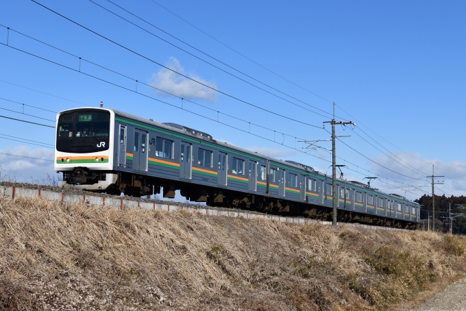 JR東日本 モハ204形 モハ204-607 鉄道フォト・写真 by ポン太さん ：2022年01月22日10時ごろ