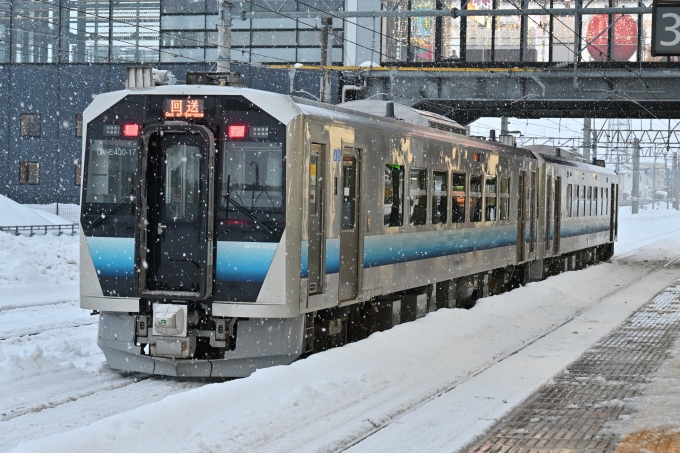JR東日本 GV-E400形 GV-E400-17 鉄道フォト・写真 by ポン太さん 弘前駅 (JR)：2022年01月09日16時ごろ