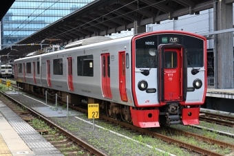 JR九州 クハ814形 クハ814-2 鉄道フォト・写真 by ポン太さん 熊本駅：2022年08月20日10時ごろ