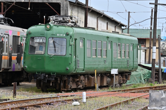 熊本電気鉄道5000形電車 5101A 鉄道フォト・写真 by ポン太さん 北熊本駅：2021年04月12日09時ごろ