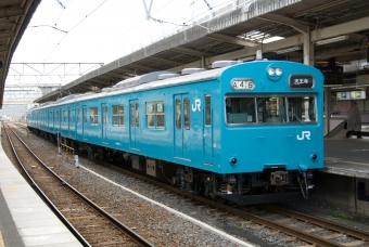 JR西日本 クハ103形 クハ103-119 鉄道フォト・写真 by ポン太さん 和歌山駅 (JR)：2007年03月16日15時ごろ