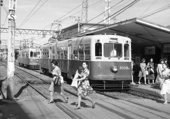 西日本鉄道 1000形 1008B 鉄道フォト・写真 by ポン太さん ：1980年08月01日00時ごろ