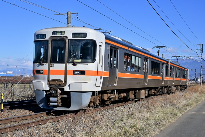 鉄道フォト・写真：JR東海313系電車 クハ312-1309 洗馬駅 鉄道フォト・写真 by ポン太さん - 撮影日 2022/12/30 10:56