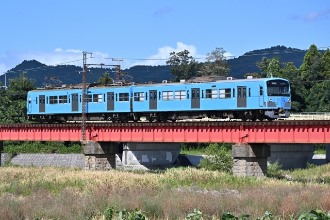 鉄道フォト・写真：近江鉄道300形電車  1301 愛知川駅 鉄道フォト・写真 by ポン太さん - 撮影日 2023/08/11 09:29