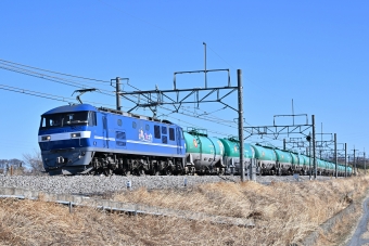 JR貨物 EF210形 EF210-136 鉄道フォト・写真 by ポン太さん 岡部駅：2024年02月11日13時ごろ