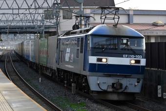 JR貨物 EF210形 EF210-103 鉄道フォト・写真 by ポン太さん 島本駅：2024年04月07日06時ごろ