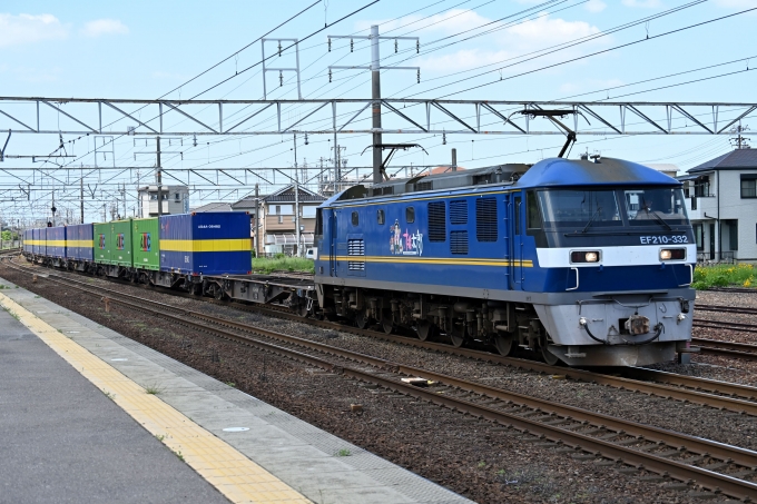 JR貨物 EF210形 EF210-332 鉄道フォト・写真 by ポン太さん 清洲駅：2024年05月11日13時ごろ