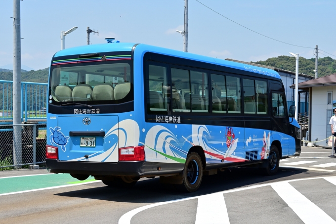 鉄道フォト・写真：阿佐海岸鉄道DMV93形気動車 931 阿波海南駅 (阿佐海岸鉄道) 鉄道フォト・写真 by ポン太さん - 撮影日 2024/07/07 12:59