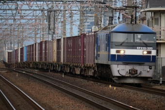JR貨物 EF210形 EF210-320 鉄道フォト・写真 by ごくさん 長岡京駅：2022年12月07日14時ごろ